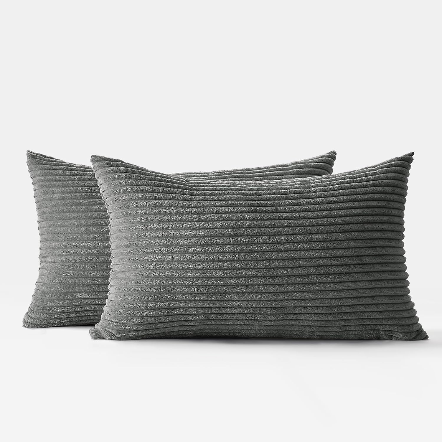 Thumbnail 3 de Topfinel Fundas de Cojín Acanaladas 40x60 cm 🛋