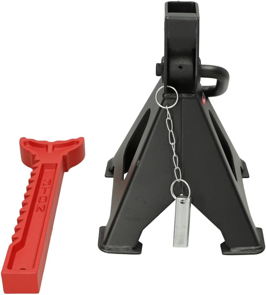 Detalle 1 de KS Tools tandheugelsteunen, 3 ton per paar, verstelbaar van 295 tot 425 mm