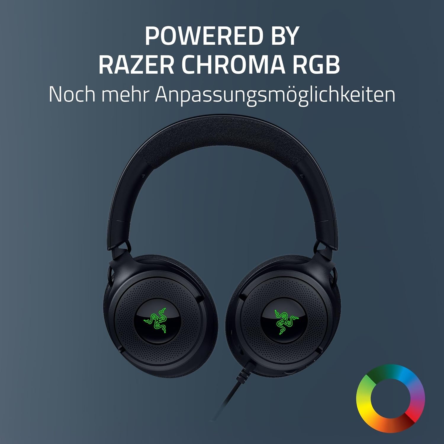 Thumbnail 6 de Razer Kraken V4 X kabelgebundenes Gaming-Headset mit Triforce 40-mm, 7.1-Surround und Chroma RGB