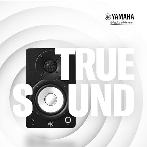 Detalle de Yamaha HS4 Studio Monitor – Coppia di monitor da studio attivi a 2 vie, woofer 4,5" e tweeter 1