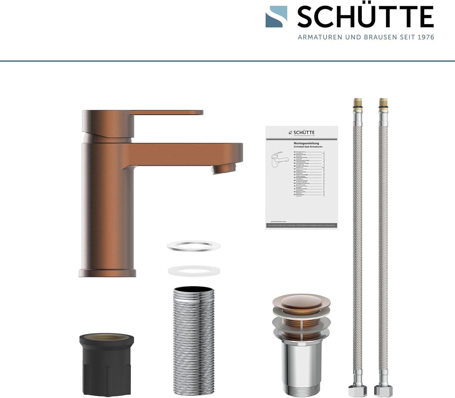 Thumbnail 5 de Schütte 34213 Grifo de Lavabo Elephant Cobre 🐘