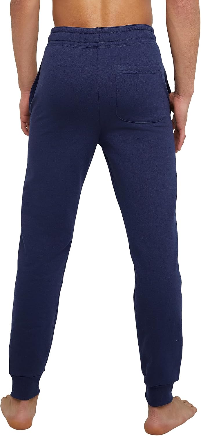 Detalle de Hanes O8389 Men's EcoSmart Fleece Joggers, 30.5-Inch, Relaxed Fit