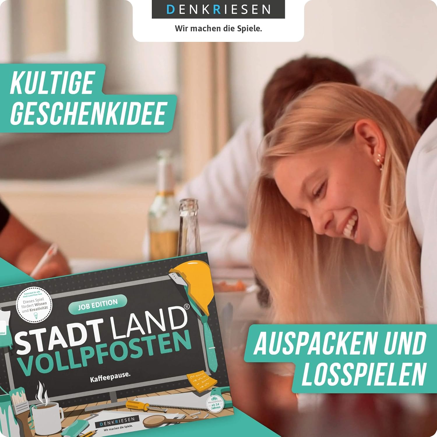 Detalle 1 de DENKRIESEN Stadt Land VOLLPFOSTEN Job Edition 50 Blatt