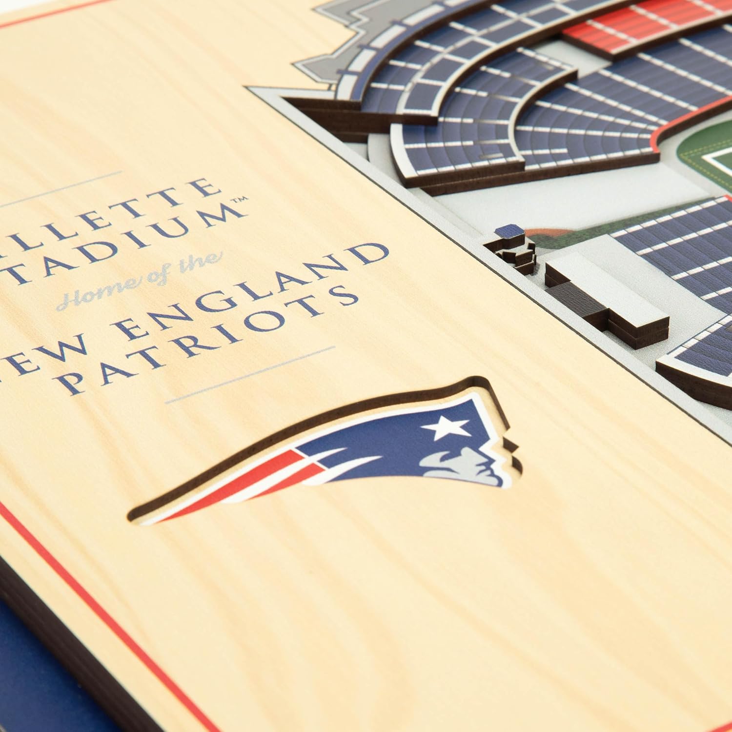 Detalle 2 de YouTheFan NFL 5-Layer StadiumView Wall Art (17" x 13" )