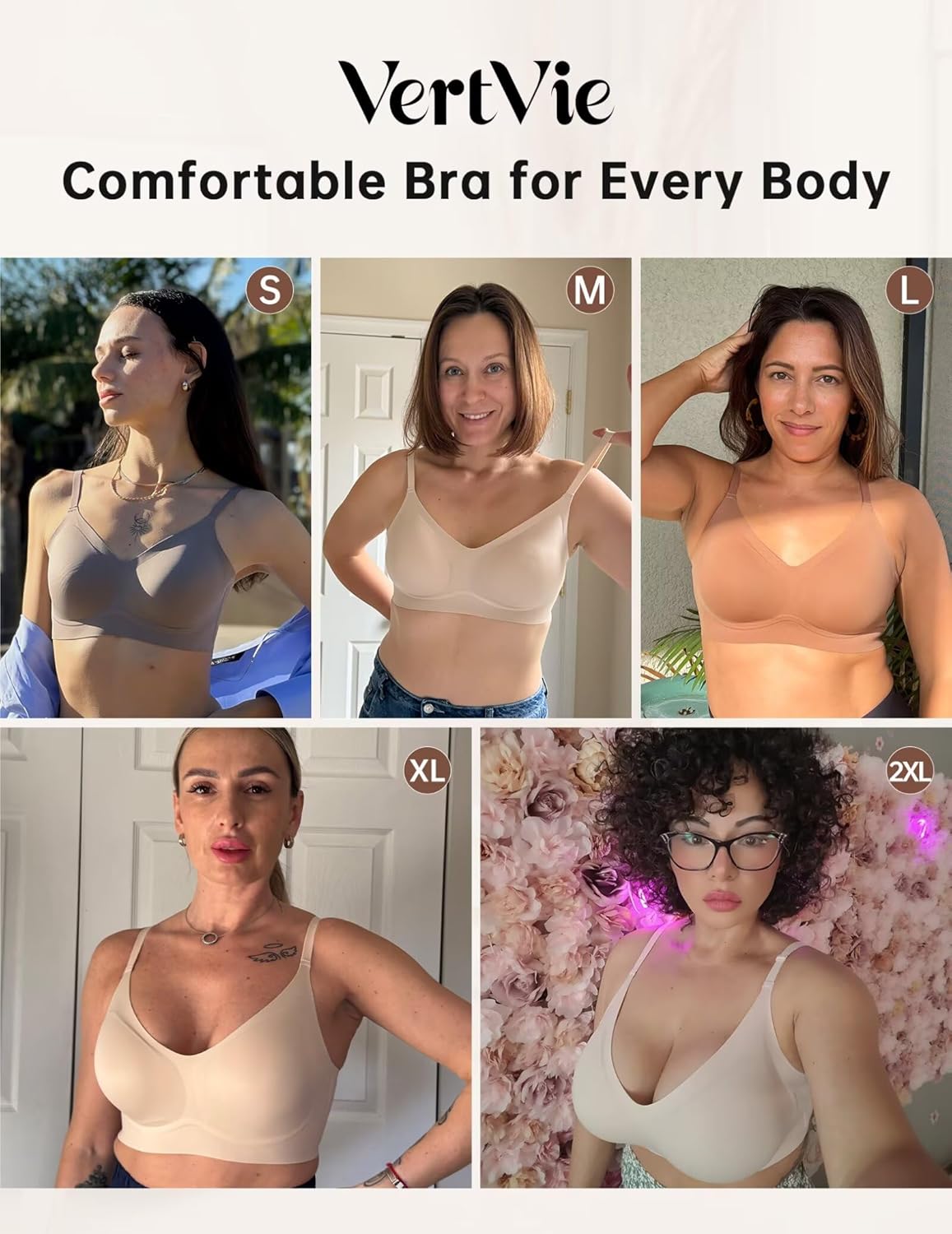 Thumbnail 4 de Vertvie Seamless Jelly Wireless Bralette