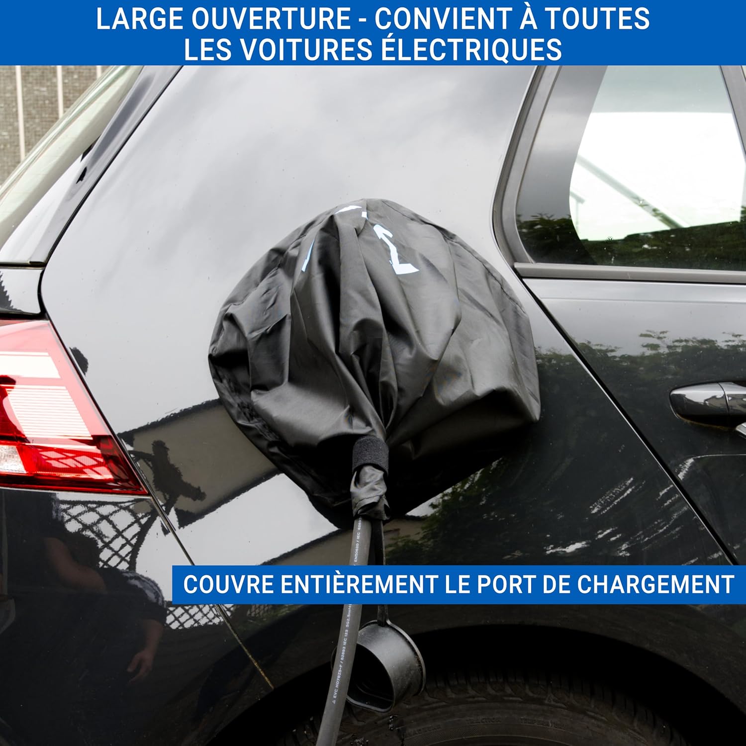 Thumbnail 3 de EVify cache de prise de charge Type 2 : protection contre la pluie, neige, soleil et poussière