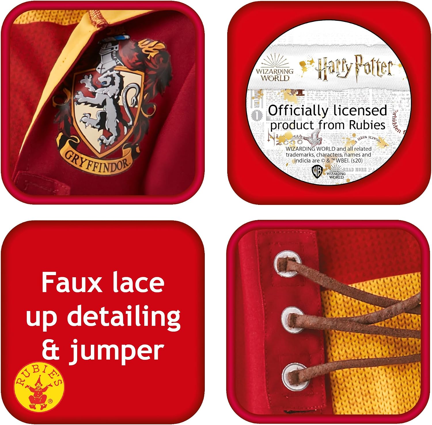 Thumbnail 3 de Rubies Harry Potter Quidditch Robe 7-8 yrs