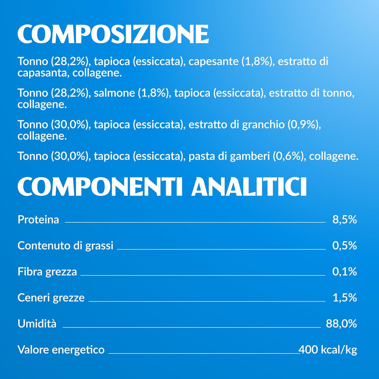 Detalle 2 de INABA Churu Snack per Gatti Cremoso in 4 Varietà al Tonno e Frutti di Mare – 20 Stick da 14 g