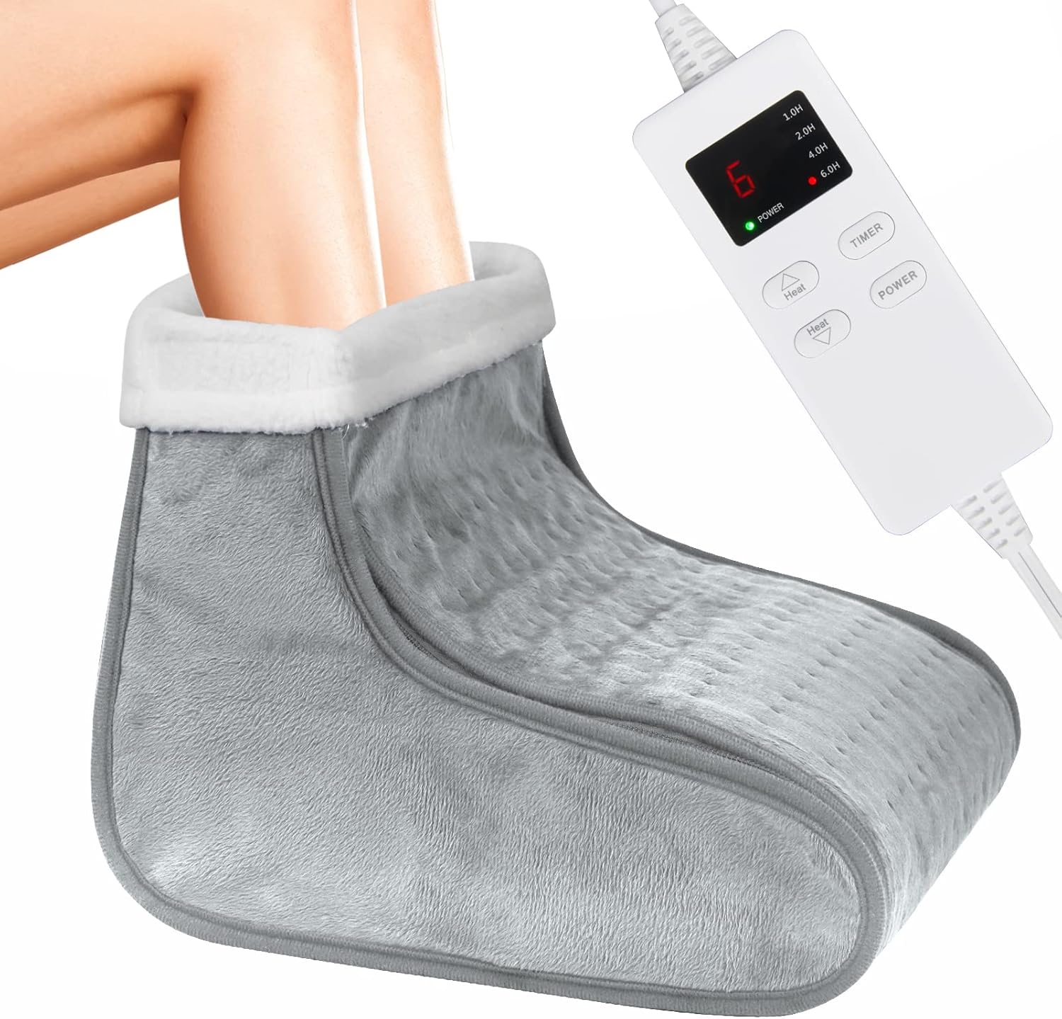 Yerdol Electric Foot Warmer 4‑timer settings