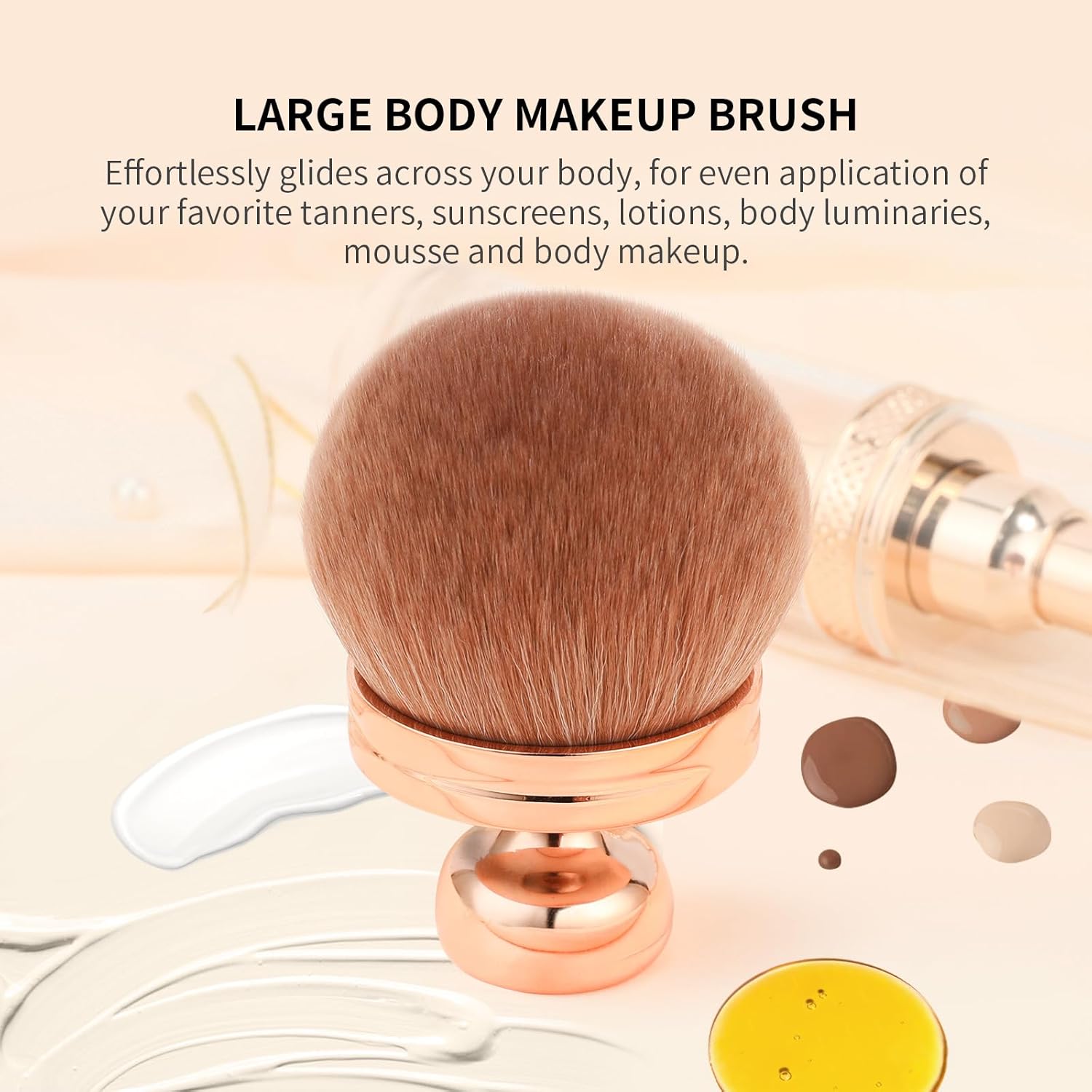 Thumbnail 4 de Docolor Extra Large Body Makeup Brush for Self Tanner (3 Inch Wide Head)