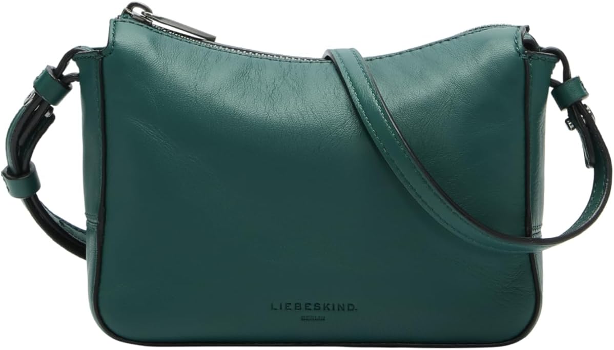 Detalle de LIEBESKIND Crossbody XS SKY II Tokyo Sheep Crossbody – kompakte Umhängetasche in Grau