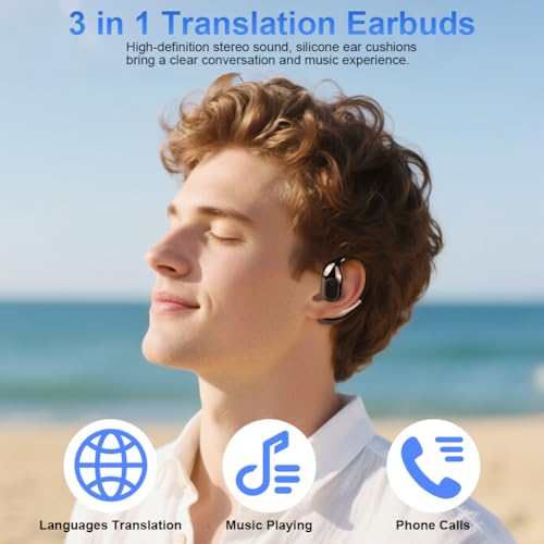 Thumbnail 6 de AOOSU Auriculares Traductor 144 idiomas