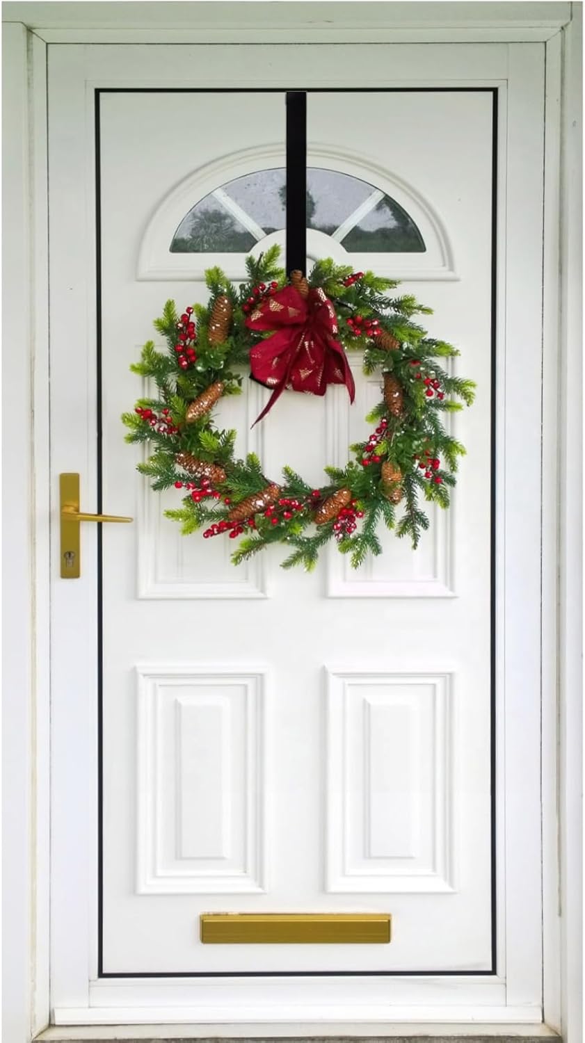 Thumbnail 4 de 315 Supplies Heavy-Duty 40 cm Christmas Wreath Hanger – Durable Mild Steel Front Door Hook