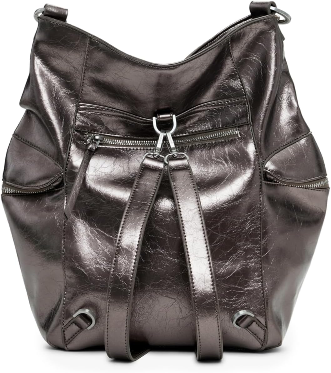 Detalle 2 de Desigual Arica Half Logo sac à dos loisirs bronze