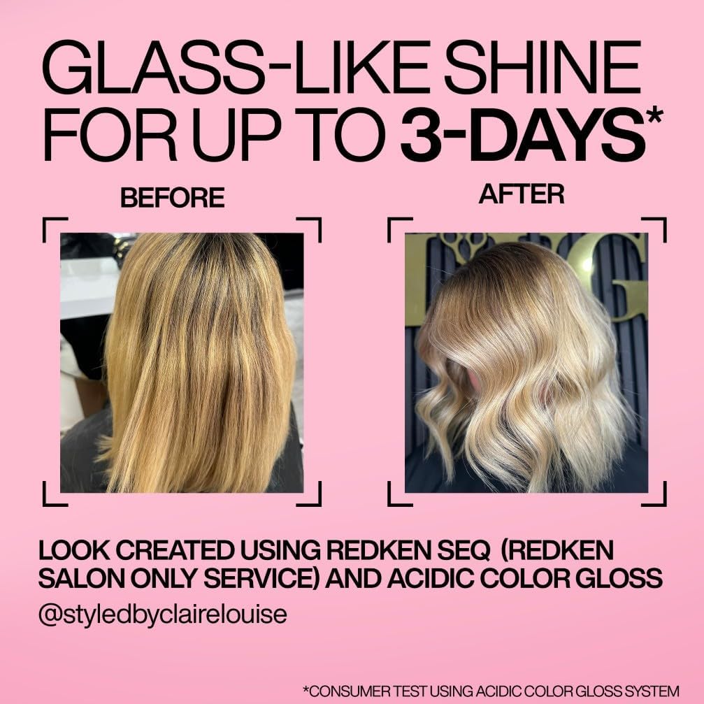 Thumbnail 5 de REDKEN Acidic Color Gloss Heat Protection Treatment Leave-In Shine Spray (230°C) – 190ml