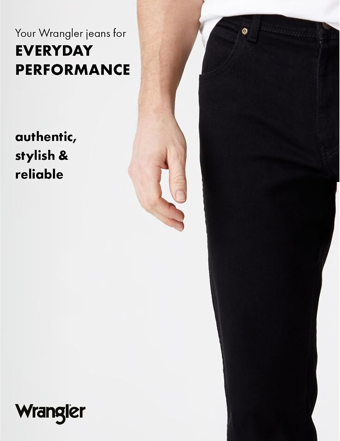 Thumbnail 6 de Wrangler Men's Durables Regular Fit Jeans