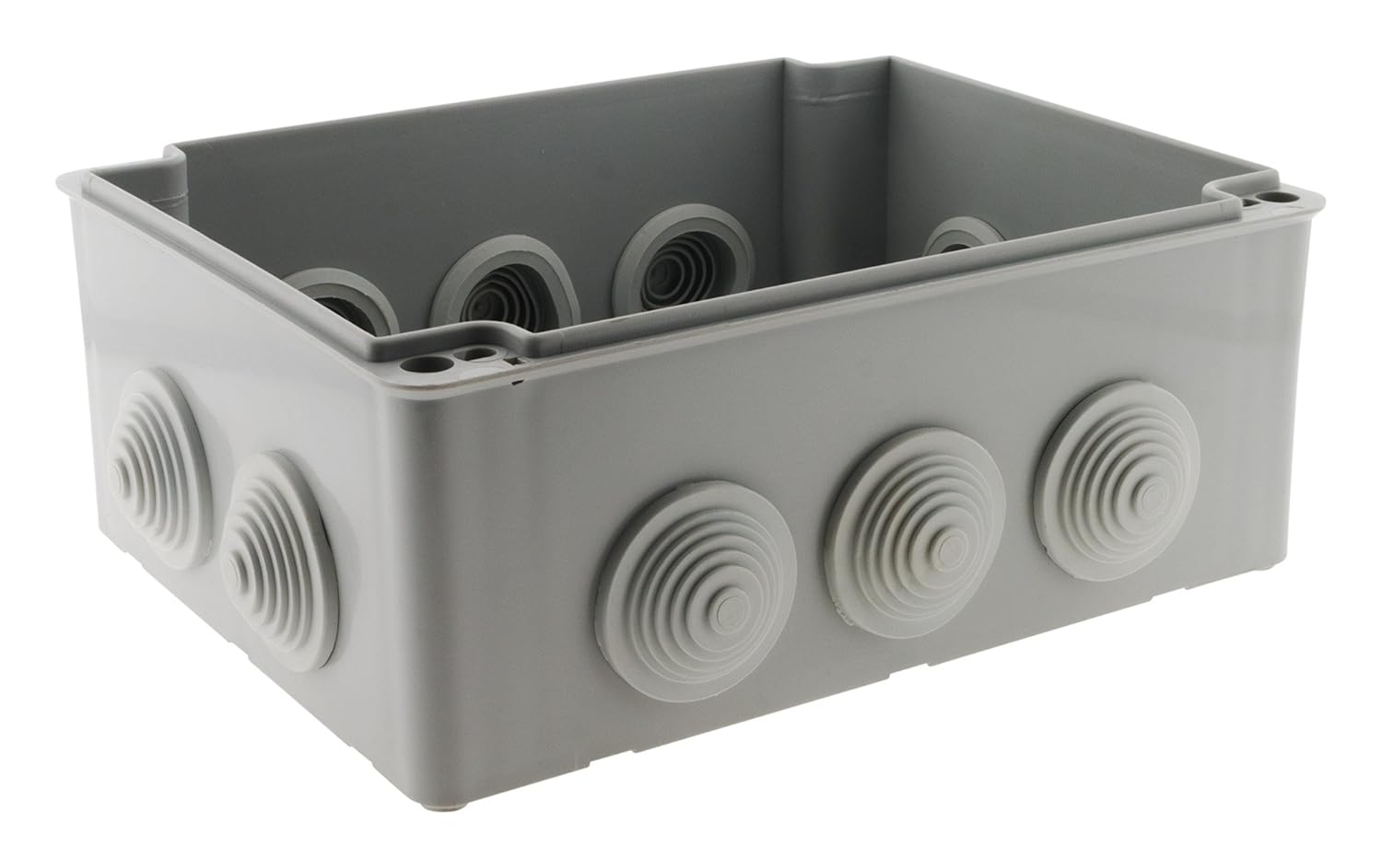 Thumbnail 4 de Zenitech Scatola Impermeabile IP54 (220 x 170 x 105 mm) bianco, resistenza al fuoco 750°C, fissaggio a 1/4 di giro