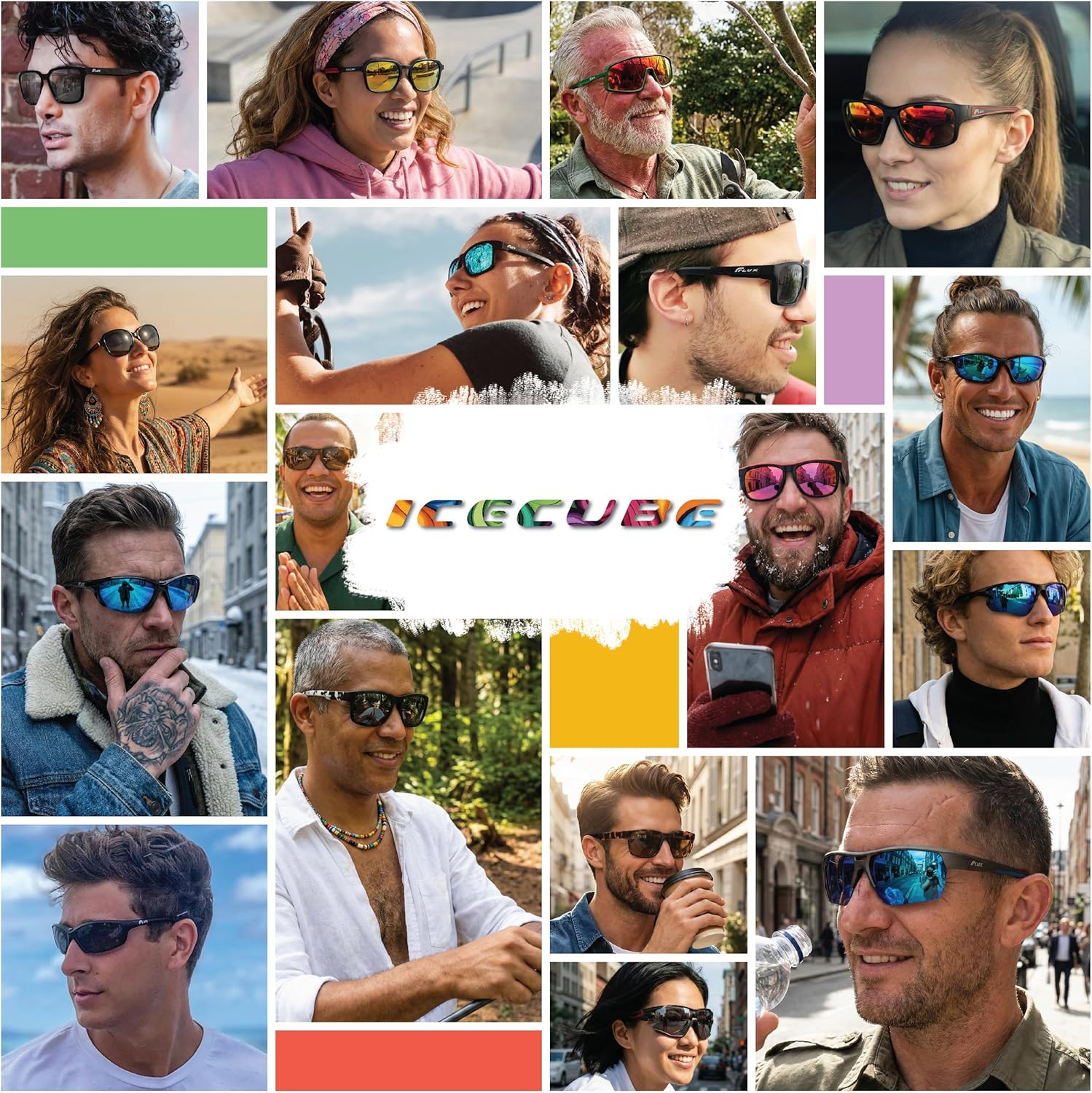 Thumbnail 6 de ICECUBE AVENTO Polarised Sports Sunglasses with UV400, Anti-Slip Function and Lightweight Frame