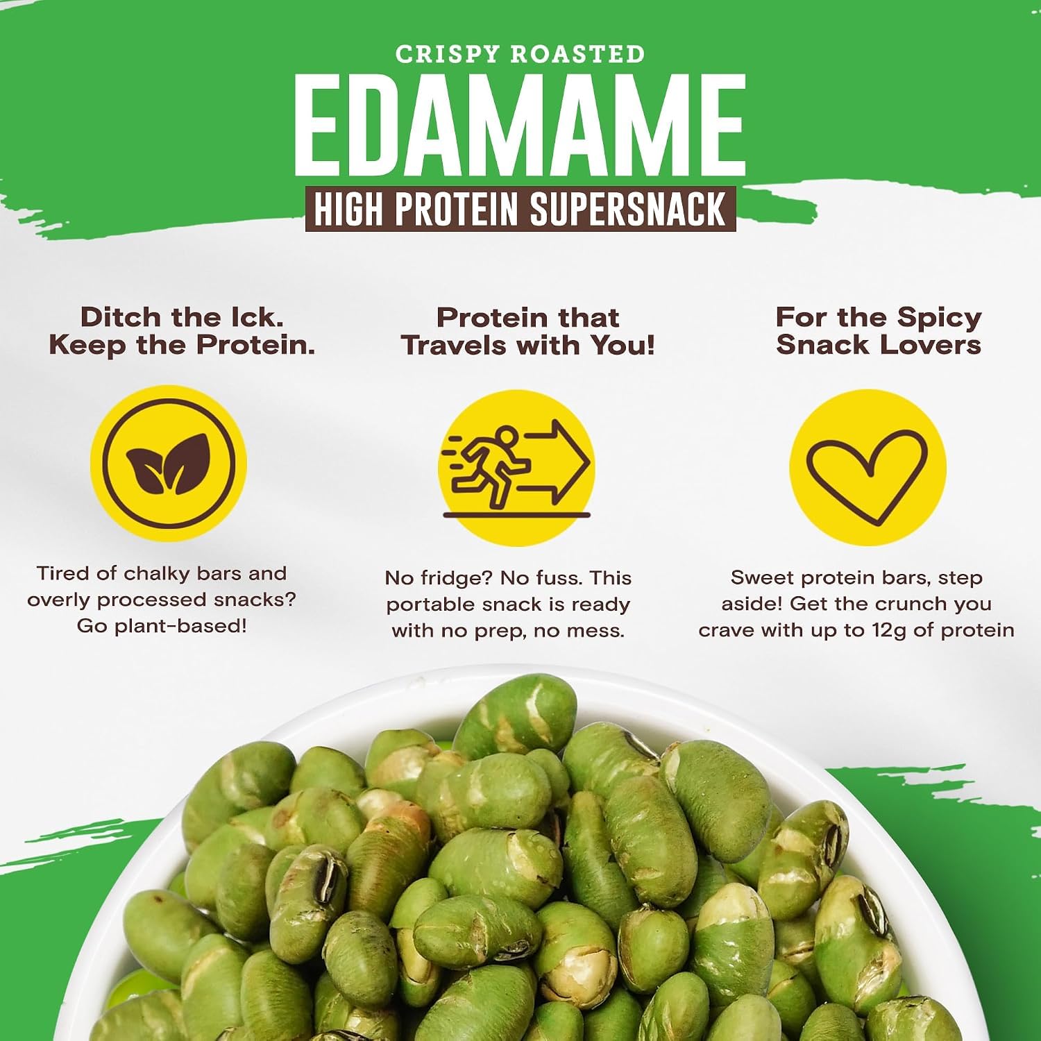 Detalle de Biena Edamame Snack 21-Count Variety Pack
