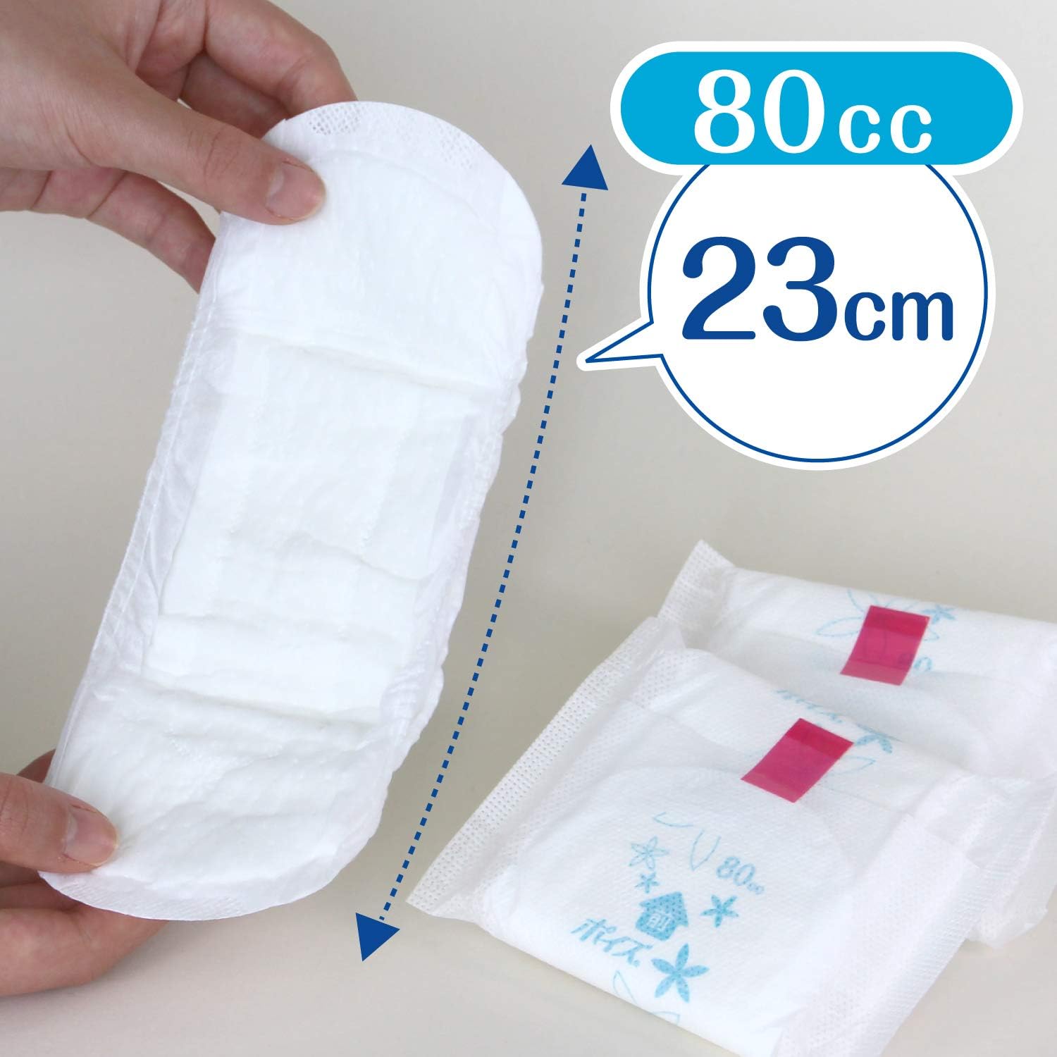 Thumbnail 4 de ポイズ 吸水ナプキン 中量用 80cc・23cm・26枚×6パック