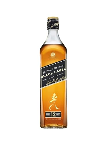 Detalle de Johnnie Walker Black Label 12 años — Whisky escocés blended 700 ml