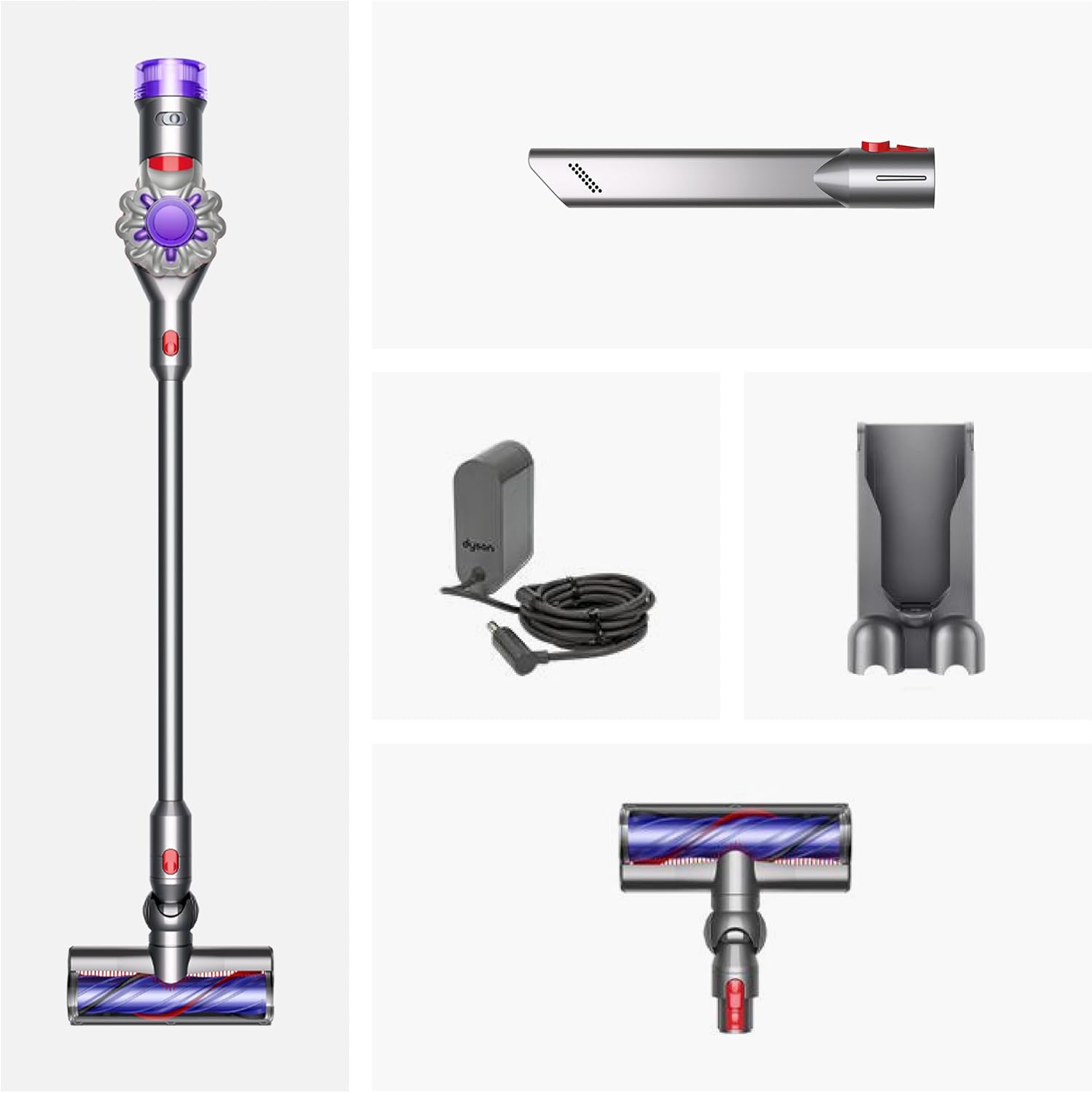 Detalle de Dyson V8 Origin Cordless Vacuum Cleaner review (2026) – lightweight, versatile cleaning