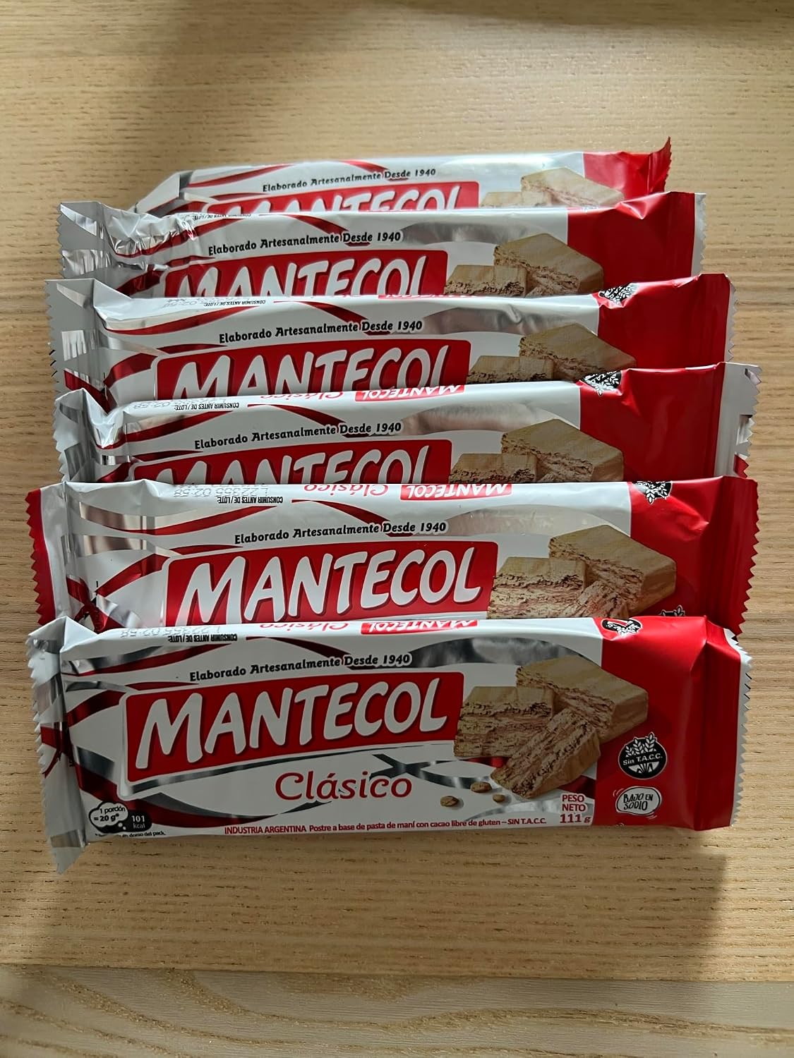 Detalle 1 de Pack Mantecol 111 g 6 unidades