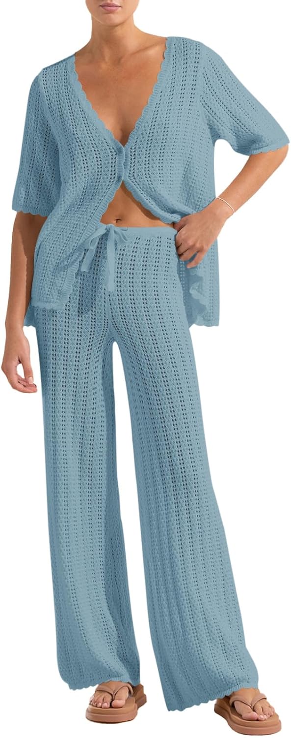 Thumbnail 6 de Imily Bela 2-Piece Crochet Cover-Up Set