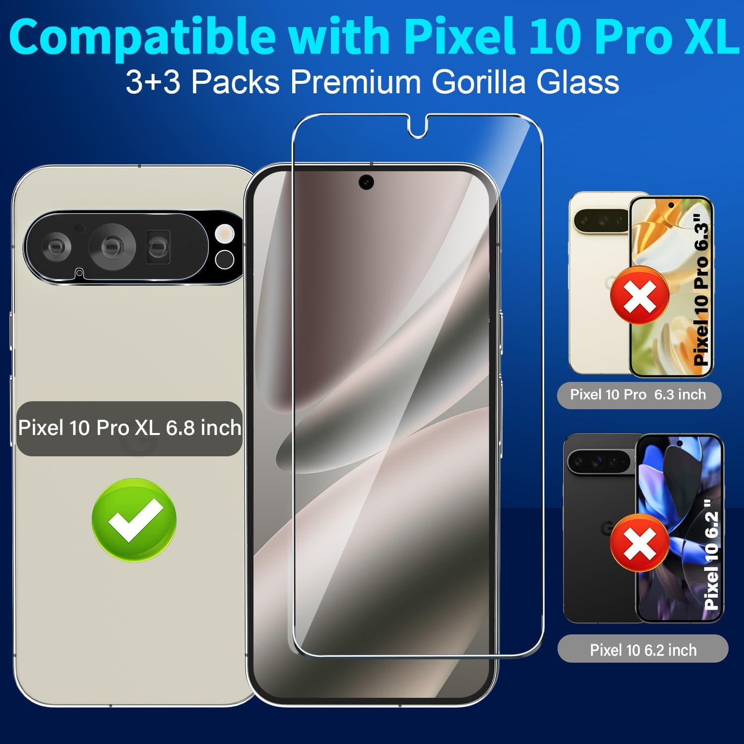 Detalle 2 de Pixel 10 Pro XL 6.8in Screen Protector