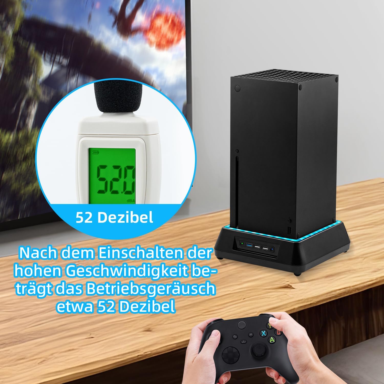 Thumbnail 6 de Xbox Series X Lüfterständer mit RGB LEDs