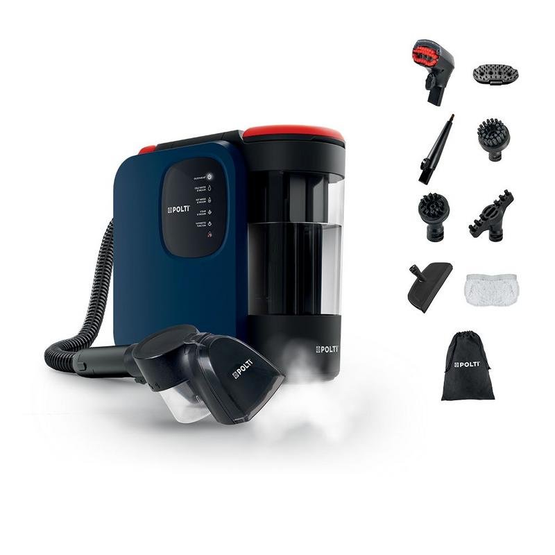 Detalle 2 de Polti StainOver SC40 Pet limpiador a vapor portátil 2000 W, 1,6 L y cepillo PET