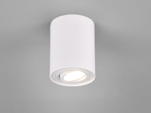 Detalle 2 de Trio Leuchten Cookie 612900131 Lámpara de techo 1x GU10 blanco mate