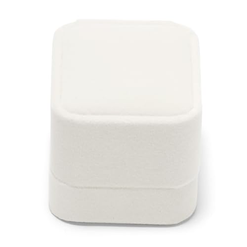 Thumbnail 5 de Oirlv Blanc Velours Boite à Bijoux – Coffret bague élégant 6x5x4 cm