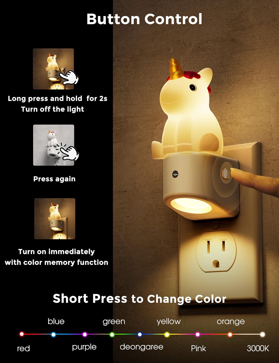 Detalle de LOHAS Plug-In Night Light