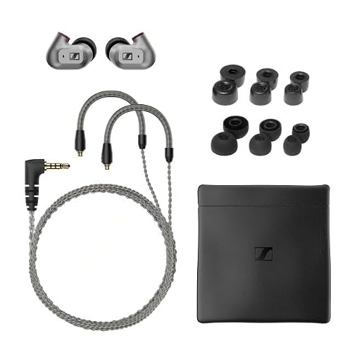 Detalle de Sennheiser IE 200: auriculares intraurales de alta fidelidad con doble afinación y diseño ergonómico