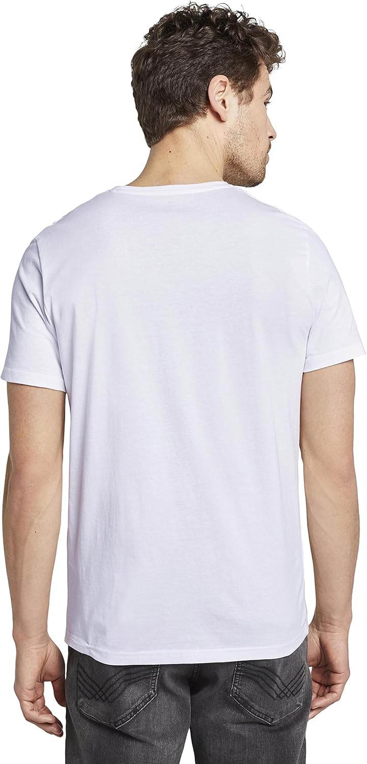 Thumbnail 3 de Tom Tailor Herren Doppelpack Crewneck T-Shirt (kurzarm, Rundhals) aus reiner Baumwolle