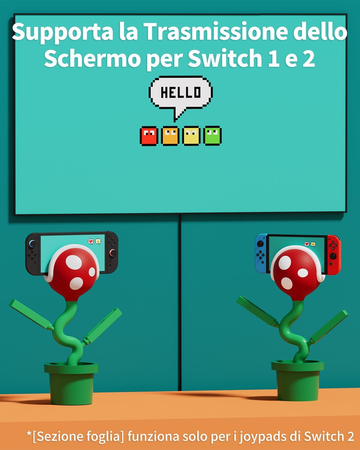 Detalle de Dock Switch 2 TV compatibile con Nintendo Switch 2: Docking Station Piranha2 con Ricarica PD e 4K 60Hz