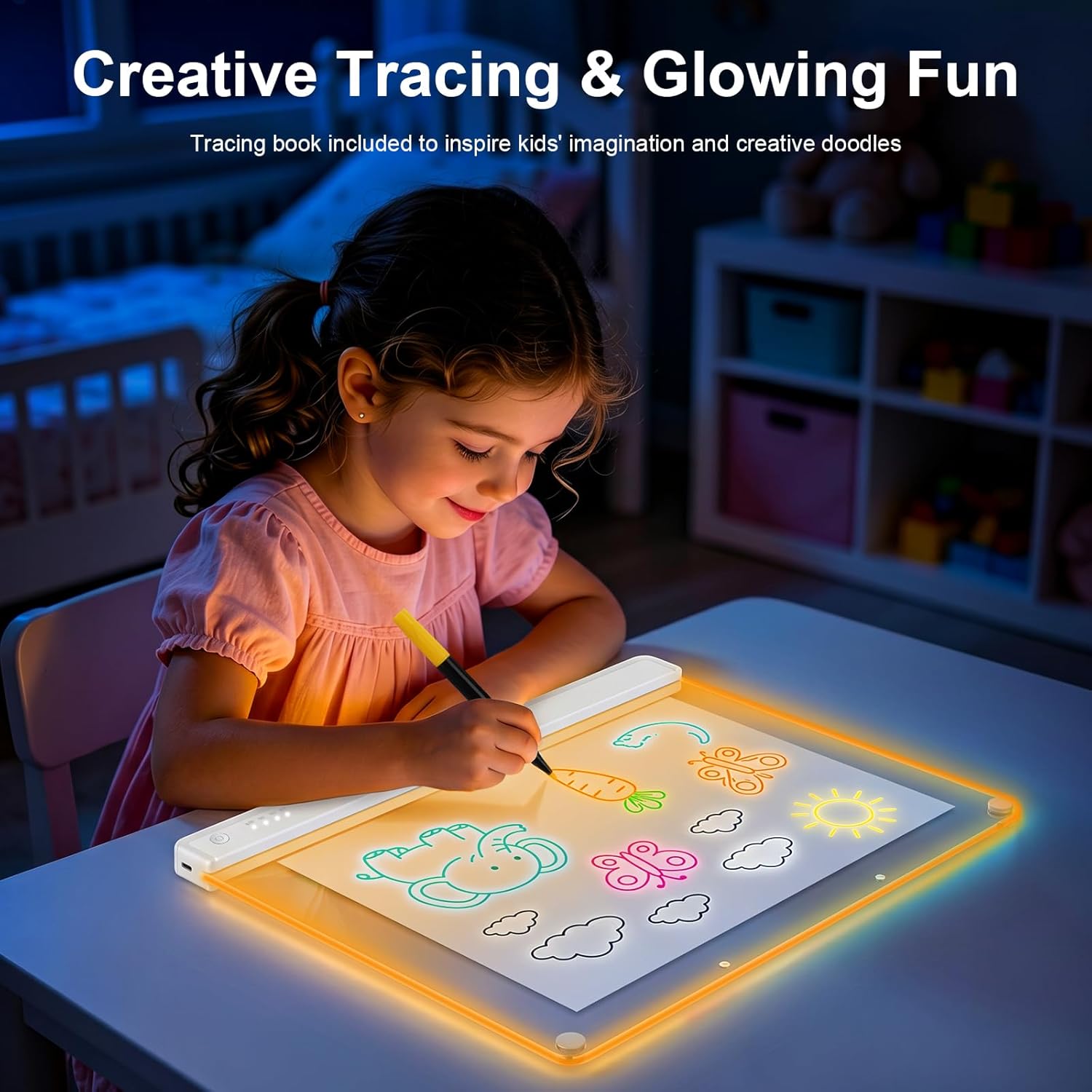 Detalle de Rechargeable LED Drawing Board, 19.7-Inch