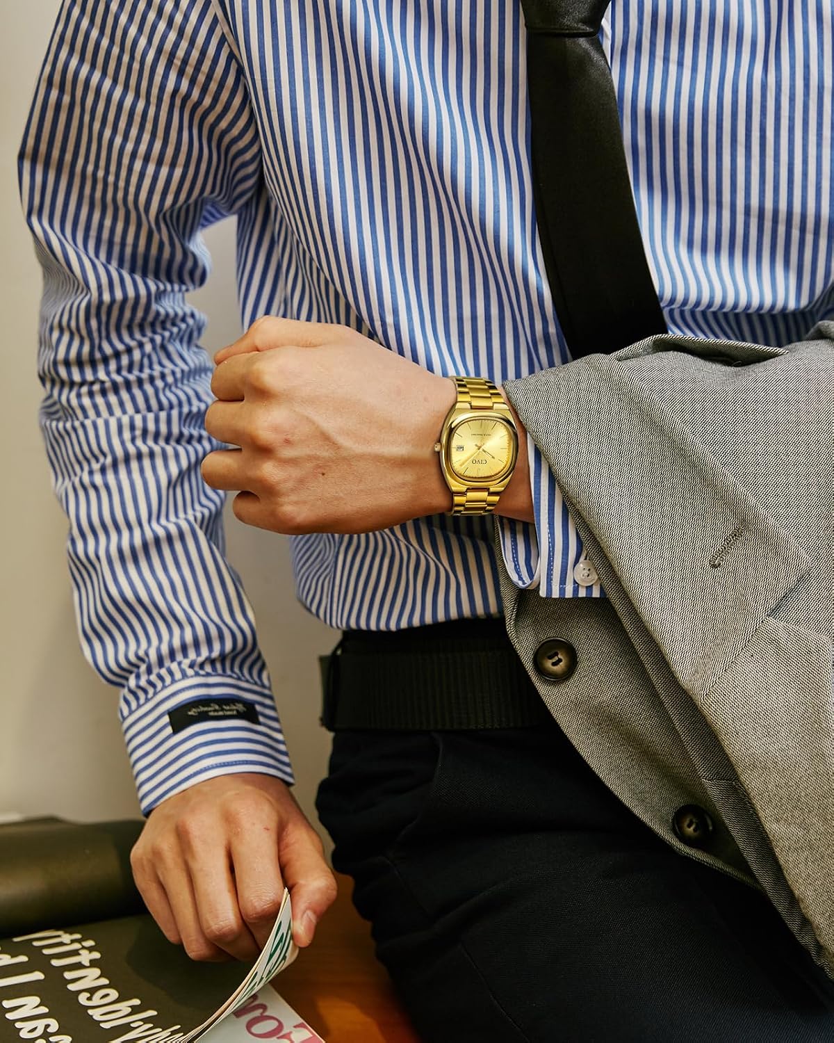 Thumbnail 6 de CIVO Klassische Herrenarmbanduhr – Edelstahl, Datum