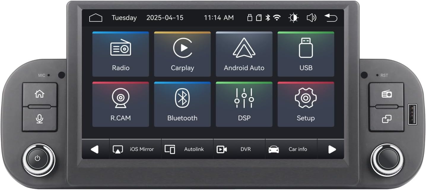 Detalle de Autoradio Avvio Lampo per Fiat Panda 2013-2020