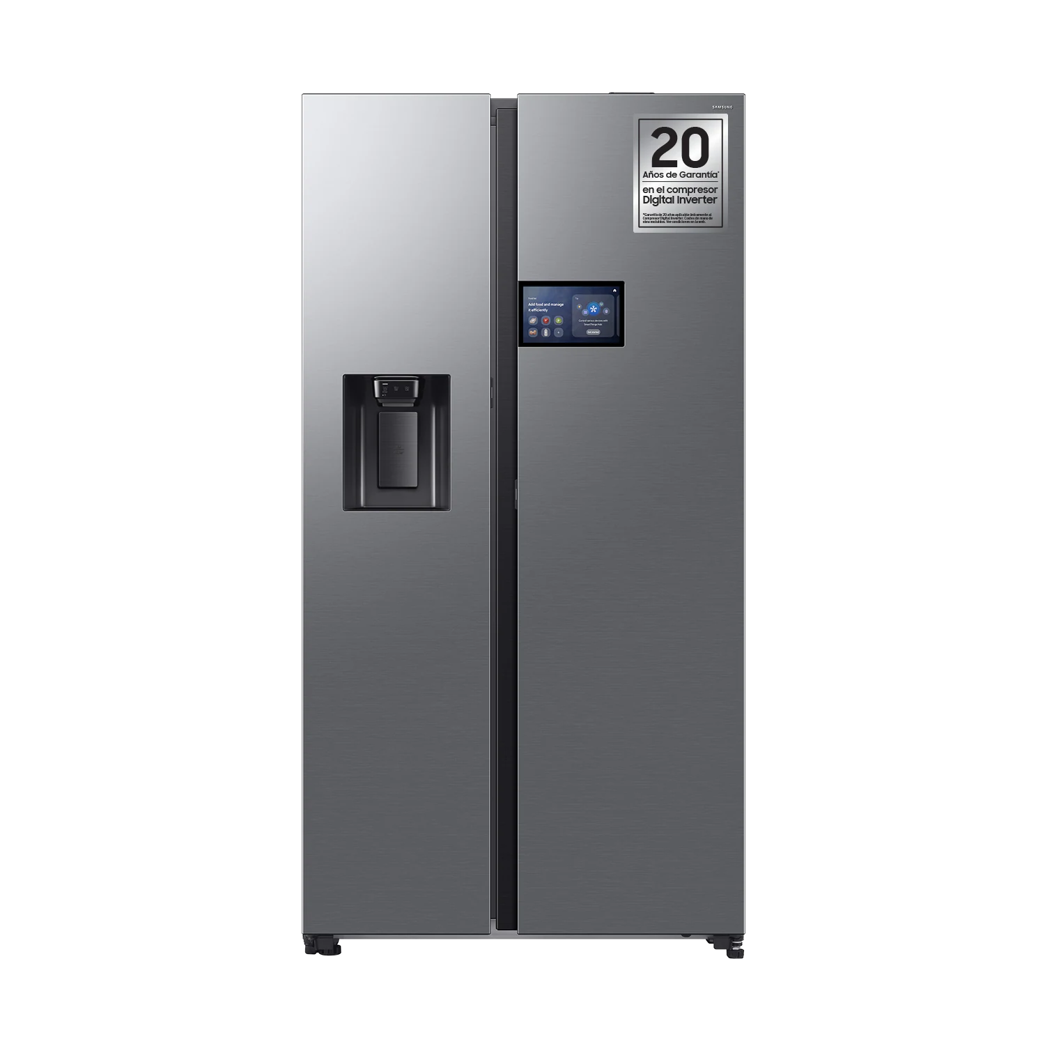 Detalle de Samsung RS90F64EETEF Frigorífico americano 621 L Clase E