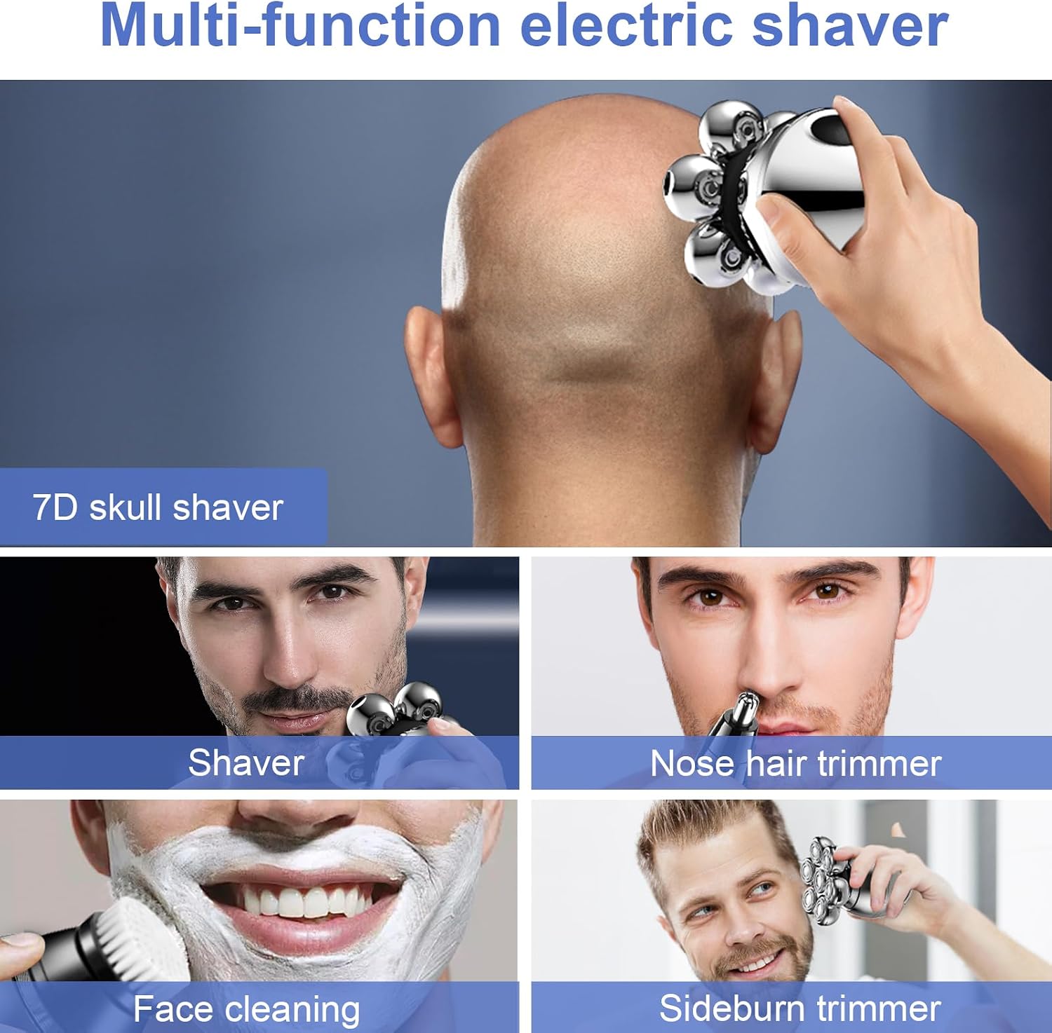 Detalle 2 de Skull Shavers 7D Bald Head Razor