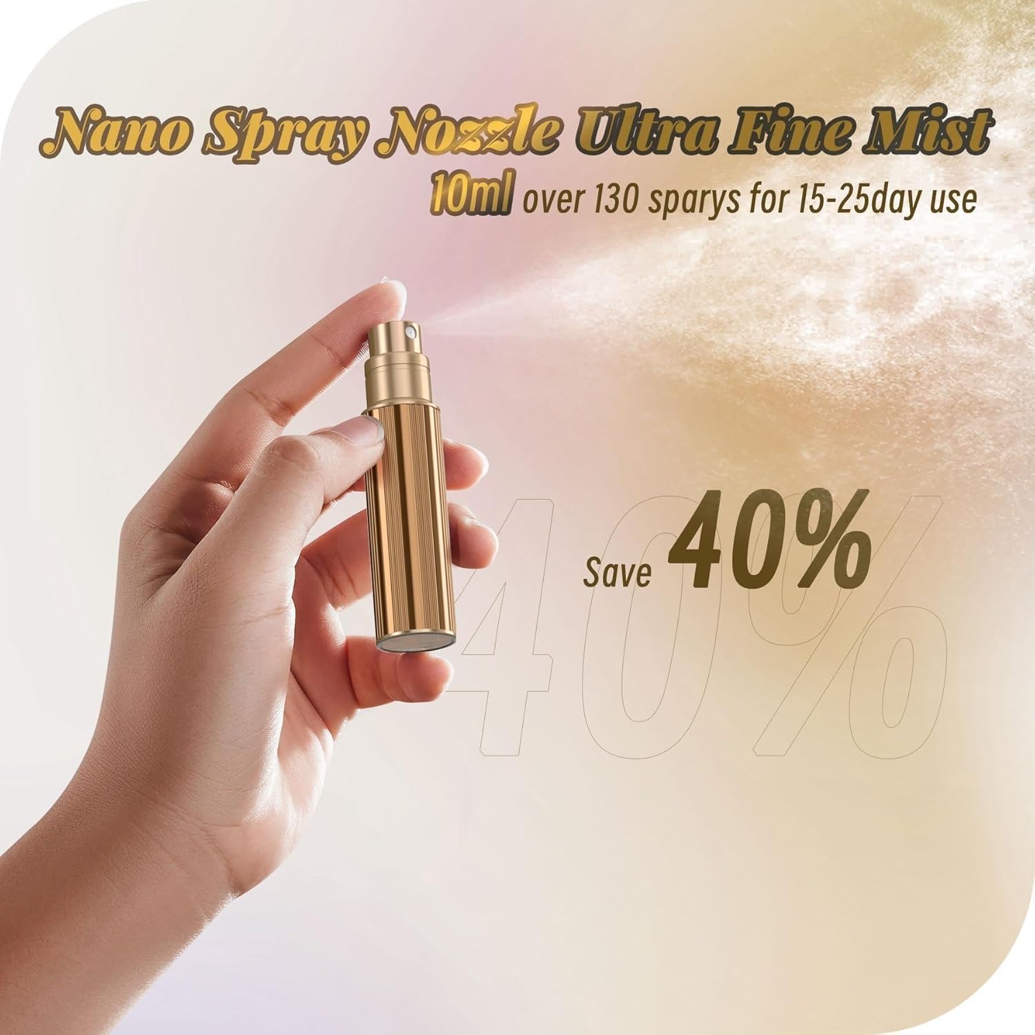 Thumbnail 5 de TLTWHS Refillable Perfume Atomiser 10ml – Portable Travel Sprayer for Women & Men 🎐