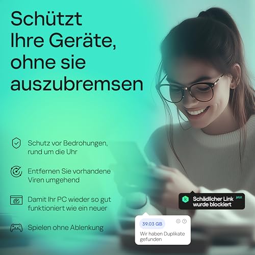 Detalle de Kaspersky Plus Internet Security 2026 – 10 Geräte, 1 Jahr, VPN, Passwort-Manager und Online-Banking-Schutz