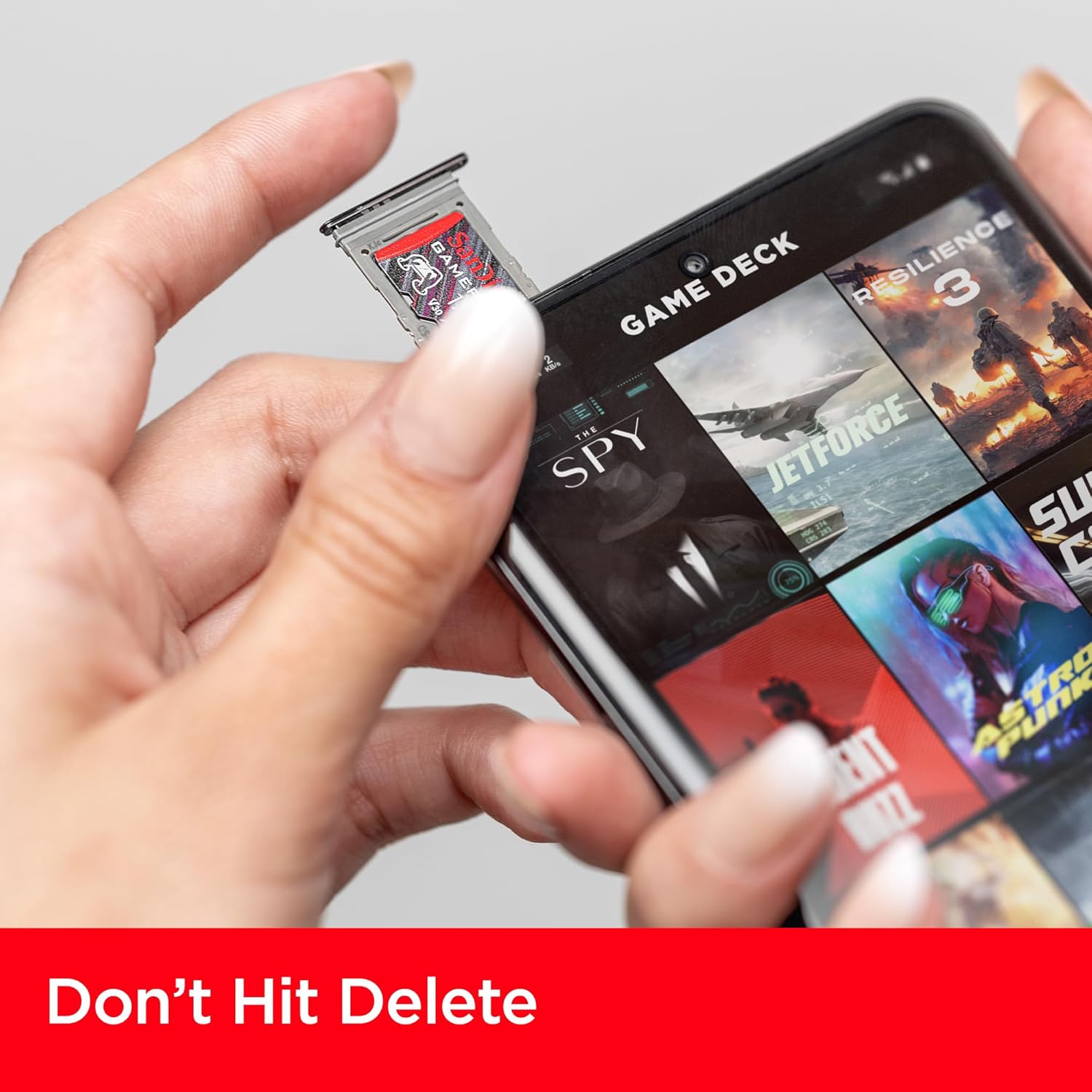 Thumbnail 1 de SanDisk 128 Go GamePlay : carte microSD pour jeux sur smartphone et console portable