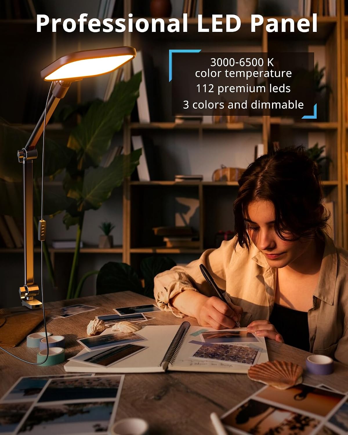 Detalle 2 de UBeesize Streaming Light 8" Ring Light for Desk