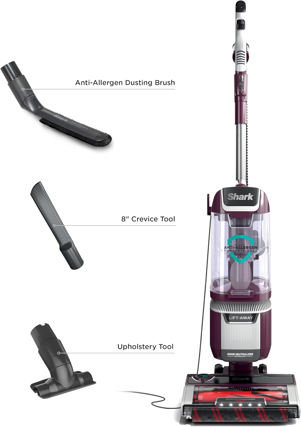 Thumbnail 1 de Shark LA702 Rotator Pet Vacuum 99.97% HEPA