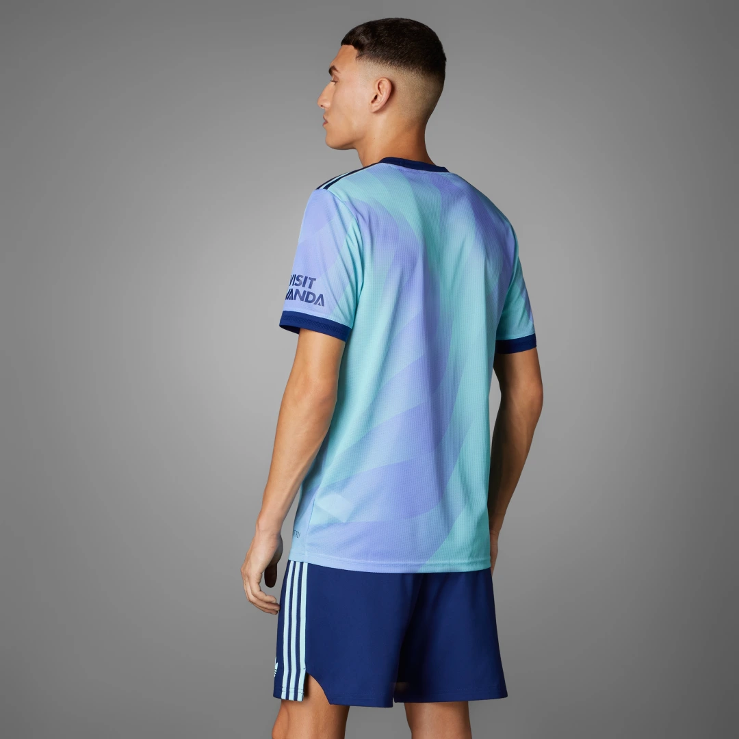 Detalle 2 de Arsenal 24/25 camiseta tercera equipación azul