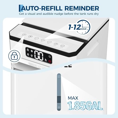 Thumbnail 1 de Thaookte 3-in-1 Klimagerät Luftkühler mit 7L-Wassertank – leise, effizient und vielseitig