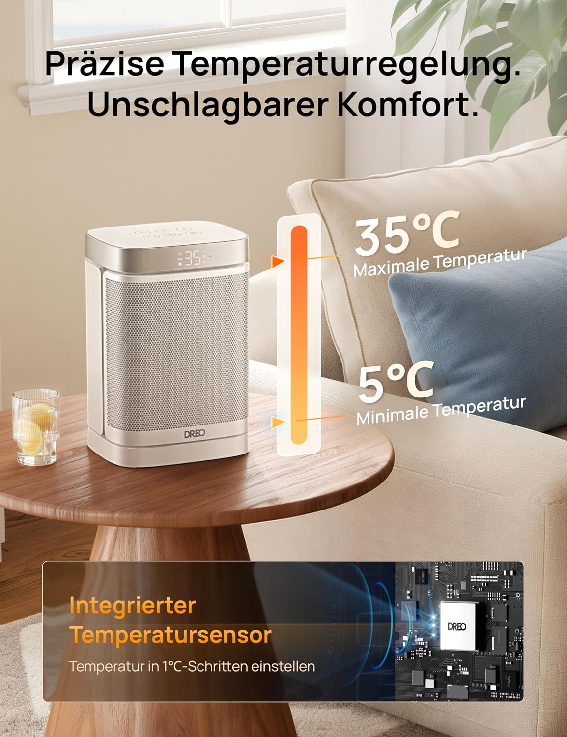 Thumbnail 5 de Dreo Heizlüfter 1500 W
